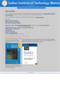 Mobile Screenshot of nano.iitm.ac.in