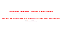Desktop Screenshot of dstuns.iitm.ac.in