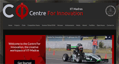 Desktop Screenshot of cfi.iitm.ac.in
