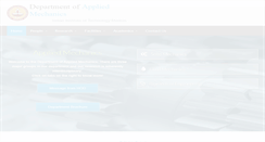 Desktop Screenshot of apm.iitm.ac.in